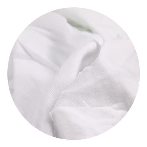 Bleached White Hosiery Polishing Cloths