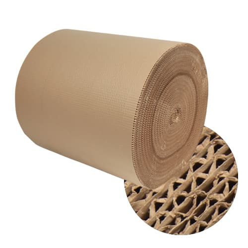 Rolls of Corrugated Cardboard