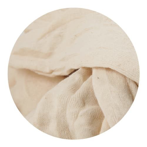 Natural Hosiery rag wiper cloths - Polishing cloths