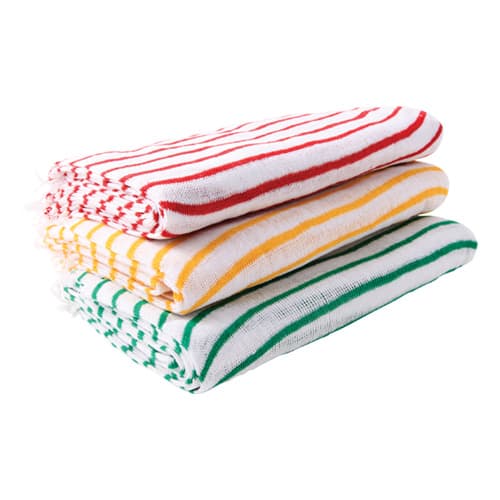 Colour Striped Dishcloths