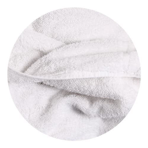 Premium White Terry Towel Rags - Close-up