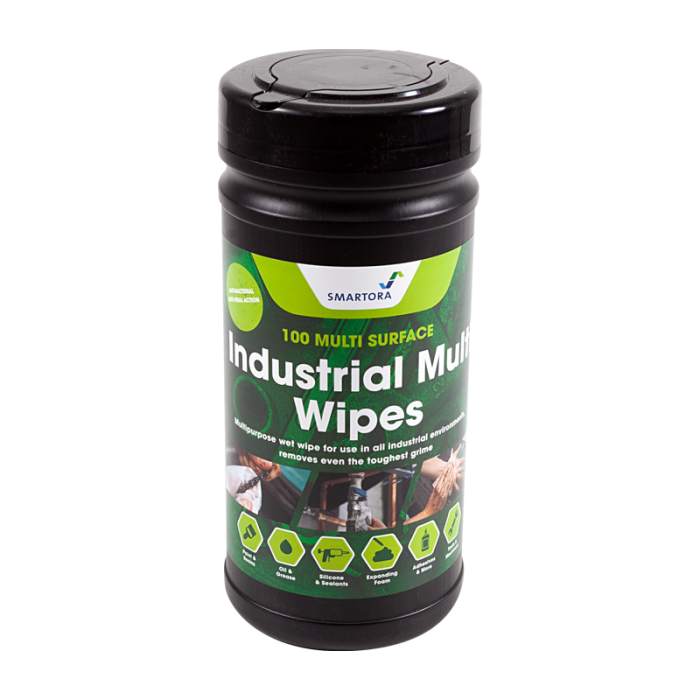 Smartora Industrial Multi Wipes - 100 Sheet