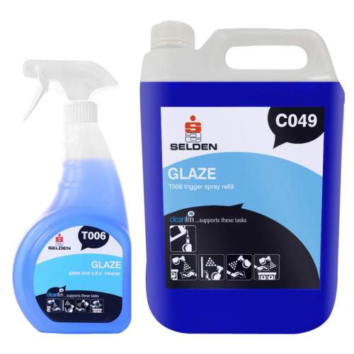 Glaze Window Glass Cleaner 750ml & 5L
