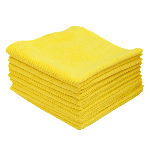 Yellow Microfibre Cloths